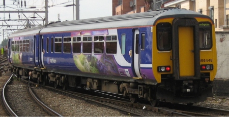 156448 at Manchester Oxford Road 31.May.2008